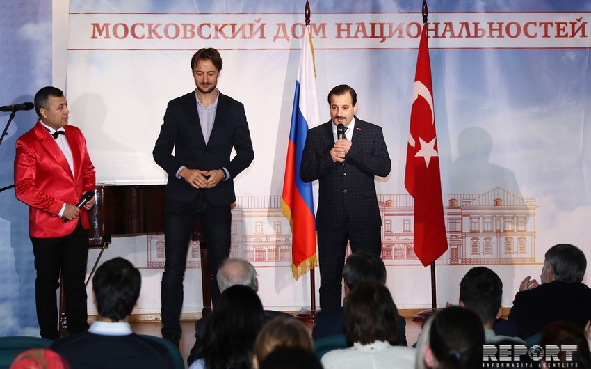 Азербайджанские исполнители приняли участие в концерте русско-турецкой дружбы в Москве