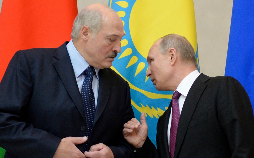 Putin və Lukaşenko  -