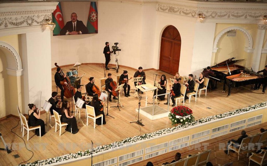 Prezident İlham Əliyevin 60 illik yubileyinə həsr edilən konsert keçirilib