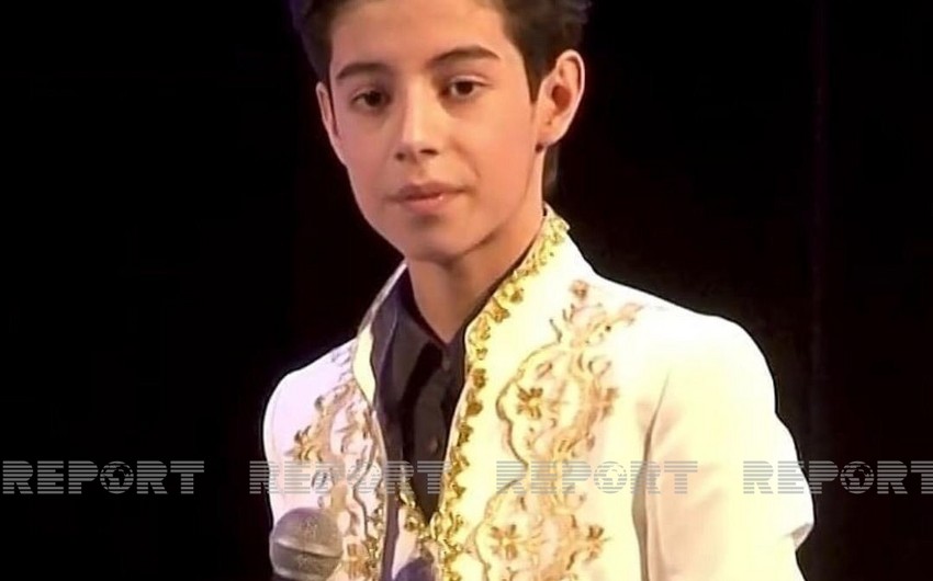 Azerbaijani teen singing in 6 languages invited to music contest in Ukraine