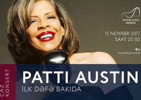 Grammy winner Patti Austin to perform at Heydar Aliyev Center