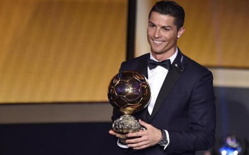 Ronaldo is a winner of Ballon d'Or 2014-2015