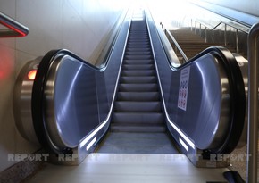 Bakı metrosunda eskalator dəfələrlə dayandırılıb