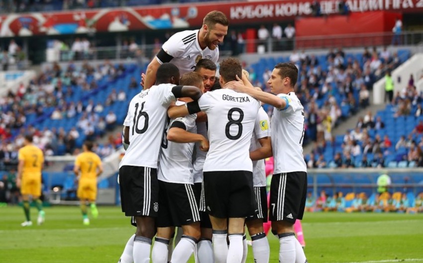 Сборная Германии стартовала на Кубке конфедераций с победы над Австралией - ВИДЕО