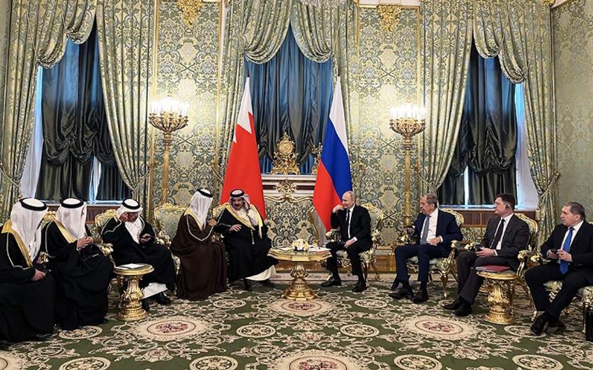 King of Bahrain calls on Russia to support peace conference on Palestine under UN auspices