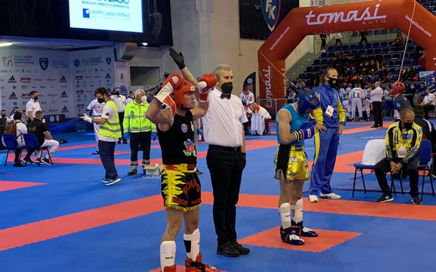 Азербайджанский кикбоксер стал чемпионом мира в 26-й раз