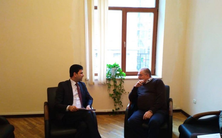 Azerbaijani Deputy Foreign Minister discusses Geneva Conference on Afghanistan with Charge d'Affaires