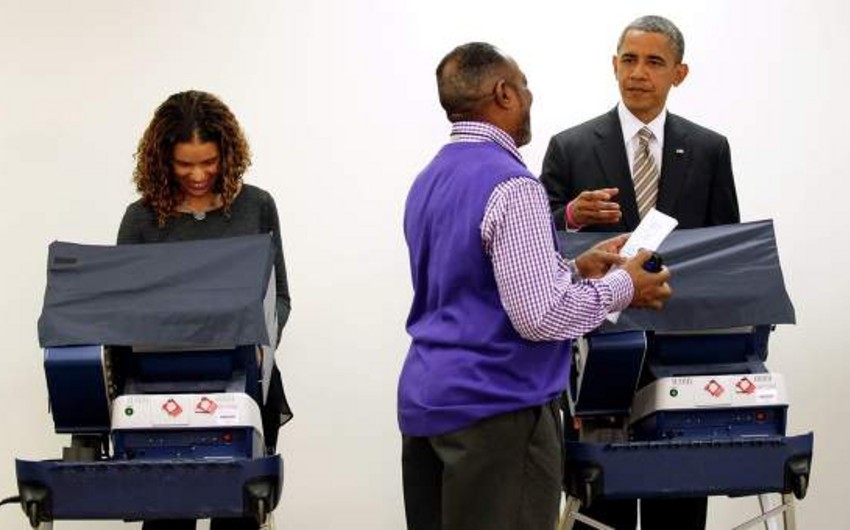 Обама досрочно проголосовал на выборах президента США