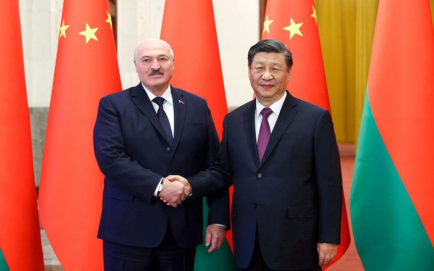 Si Cinpin Lukaşenko ilə görüşüb