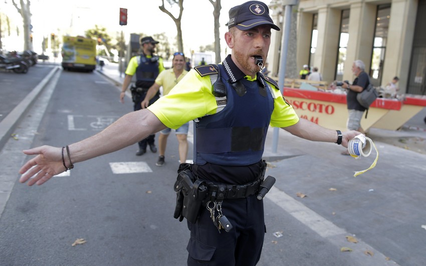 Barselonada terror aktında şübhəli bilinən 3 nəfər zərərsizləşdirilib