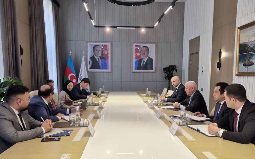 Azərbaycanda BƏƏ şirkəti ilə “Qaradağ” GES və “Meqa” layihənin icrası müzakirə olunub