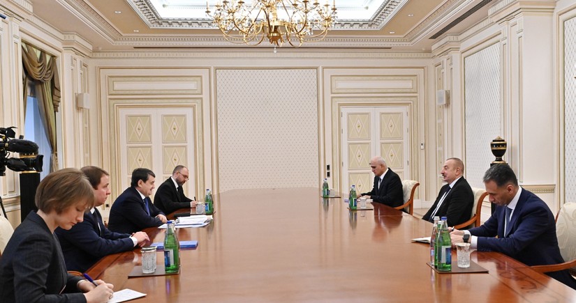 Президент Азербайджана принял помощника президента России