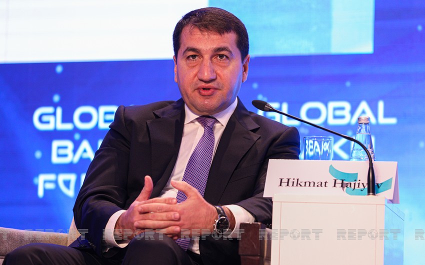 Hajiyev: Armenia suffered from own aggressive policy