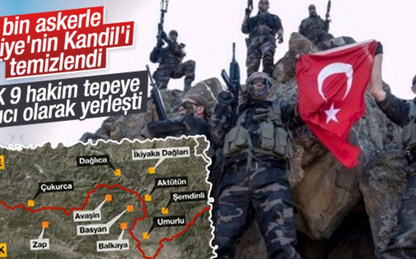 ​Terrorçu PKK-nın başçıları Kandildən Suriyanın şimalına qaçıb