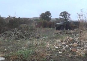 Video recording of Chakhirli village liberated from occupation