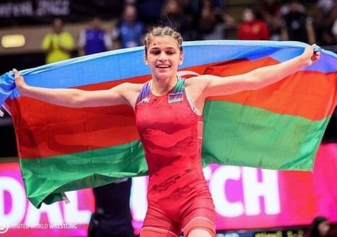 Женщина-борец из Азербайджана стала чемпионкой мира