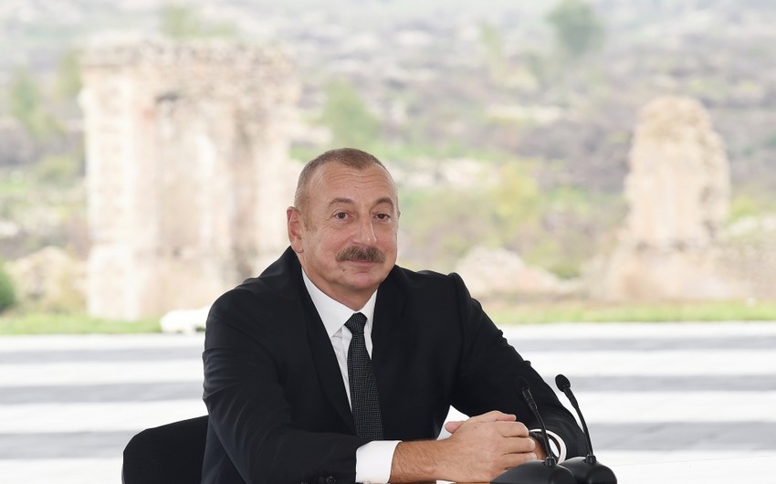 Azərbaycan lideri: Zəngəzur dəhlizi açılmalıdır