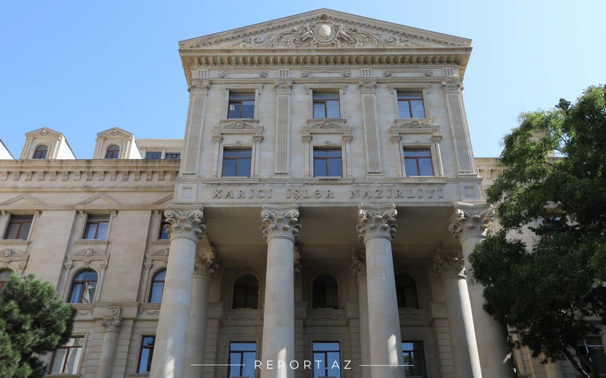 МИД распространил заявление в связи с годовщиной теракта в посольстве Азербайджана в Иране