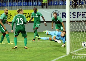 Gabala plays against Panathinaikos - PHOTO REPORT