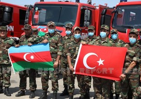 Сегодня еще 200 азербайджанских пожарных отправятся в Турцию