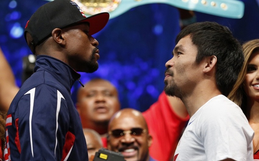 Boxers Floyd Mayweather and Manny Pacquiao will hold a Fight of Century