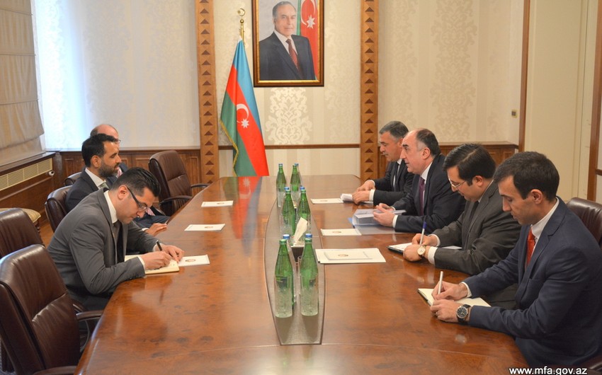 Глава МИД Азербайджана принял посла Великобритании по случаю завершения его дипмиссии