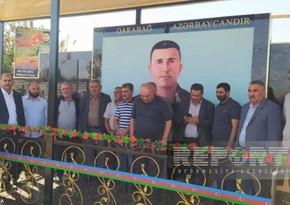 В Билясуваре открыли родник в память о шехиде Отечественной войны 