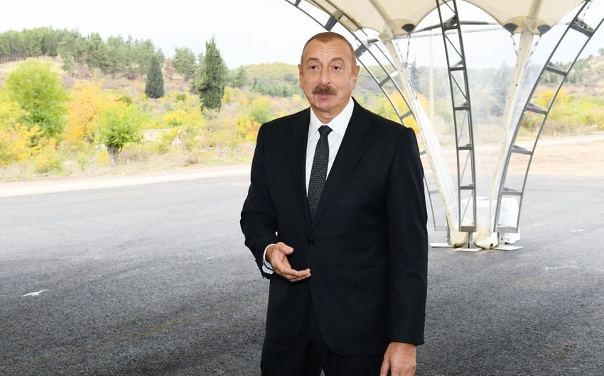 Modern logistics, transport hub to be built in Zangilan - Azerbaijani leader