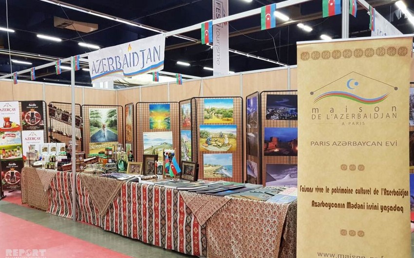 Азербайджан представлен на выставке FESTI во Франции - ФОТО