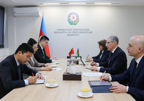 Глава Минэкологии Азербайджана обсудил с послом КНР подготовку к COP29