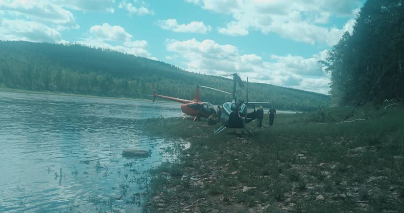 Amurda helikopterin qəzaya uğradığı yer aşkarlanıb, pilot və sərnişinlər həlak olub