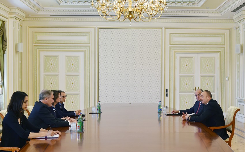 President Ilham Aliyev receives US Deputy Assistant Secretary