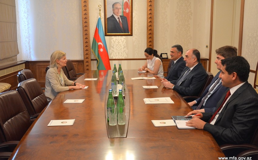 Elmar Mammadyarov receives Karen Petit, Belgium Ambassador to Azerbaijan