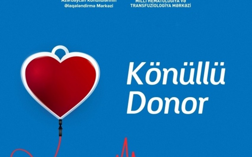 Azərbaycanda Könüllü donor kampaniyasına start verildi