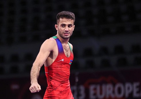 Чемпионат мира: Азербайджанский борец победил армянина и вышел в полуфинал