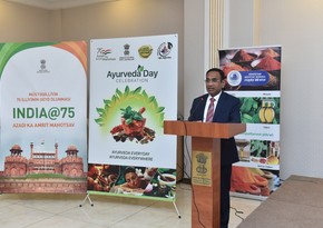 Indian Embassy in Baku celebrates Ayurveda Day