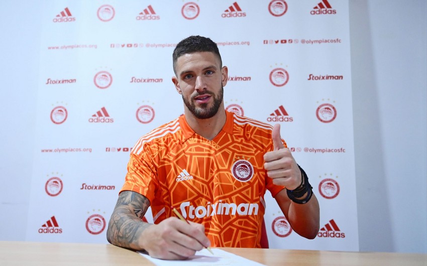 Olimpiakos Qarabağla oyundan öncə yeni qapıçı transfer edib