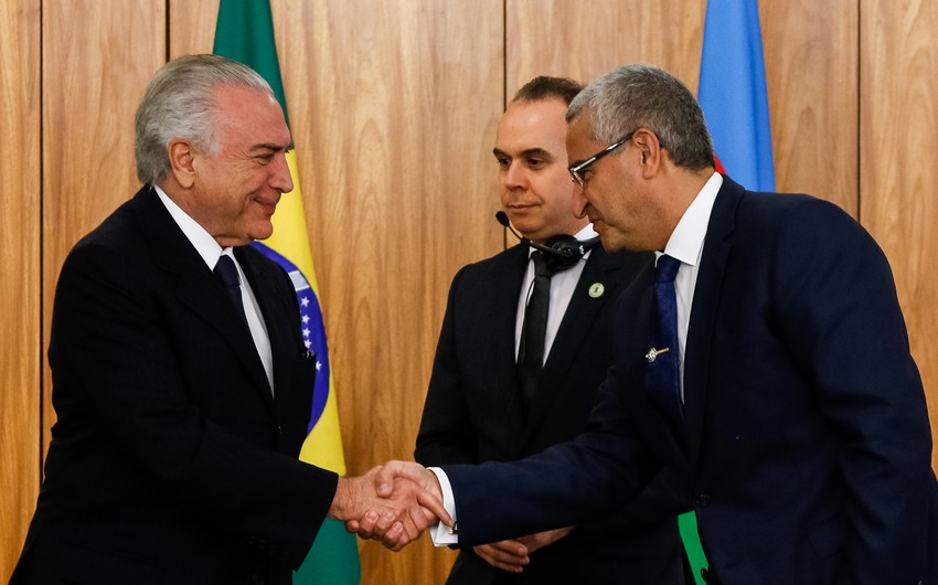 Azerbaijani ambassador presents credentials to Brazilian President