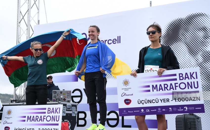 Bakı Marafonu 2024”ün qalibləri mükafatlandırılıb