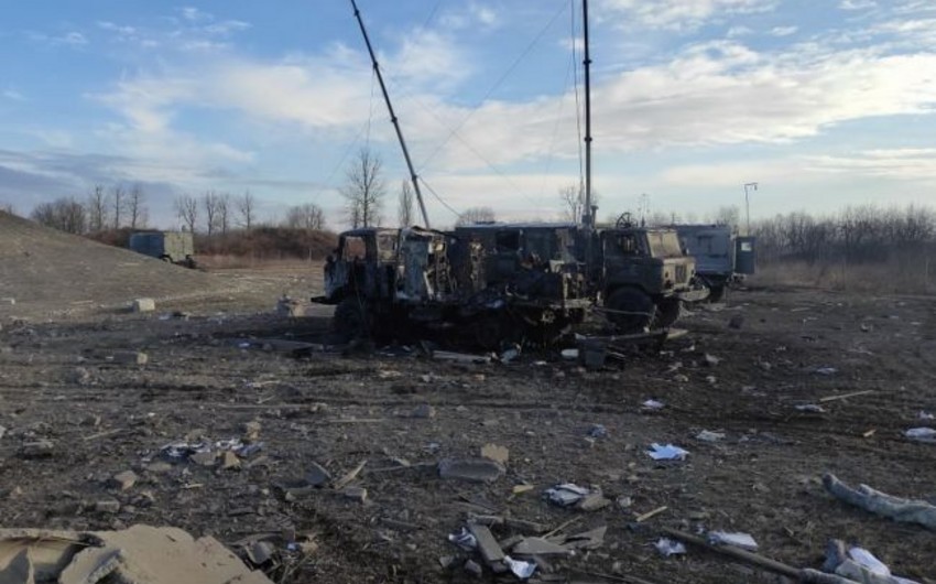 Odessada hərbi hissəyə endirilmiş zərbə nəticəsində 18 nəfər ölüb