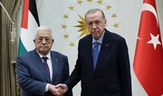 Palestinian president thanks Erdogan for his support