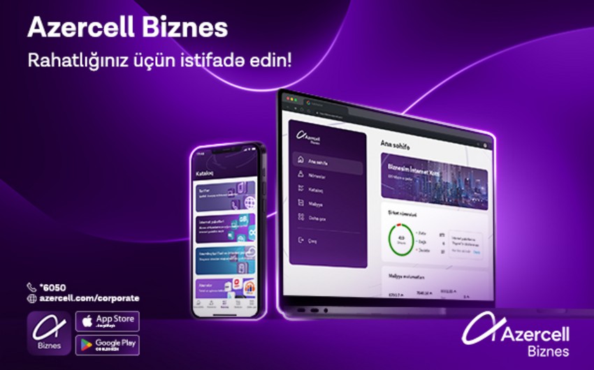  “Azercell Biznes” tətbiqi artıq “AppStore” və “Google Play”də!