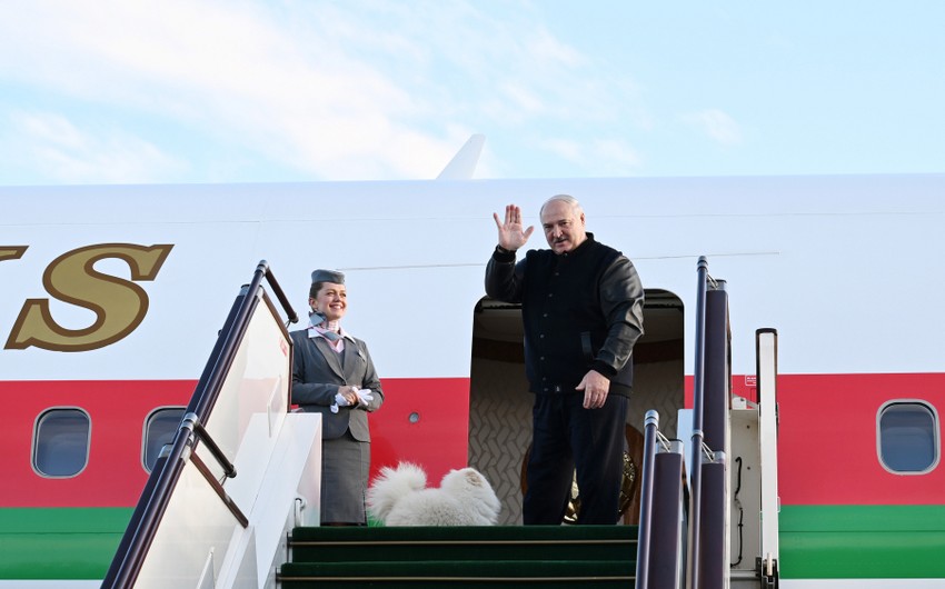 President of Belarus Aleksandr Lukashenko concludes his state visit to Azerbaijan