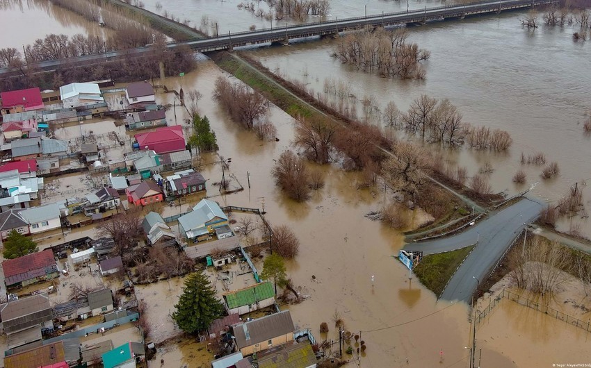 В Казахстане из-за паводков более 8,8 тыс. человек остаются в пунктах эвакуации