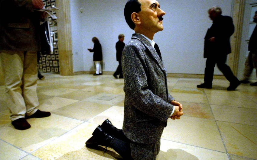 Sculpture of Hitler on his knees sells for 17.2 million USD