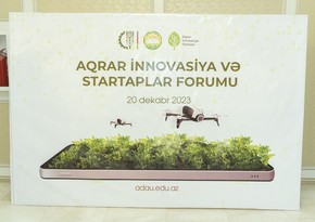 Gəncədə “Aqrar İnnovasiya və Startaplar” forumu keçirilib 