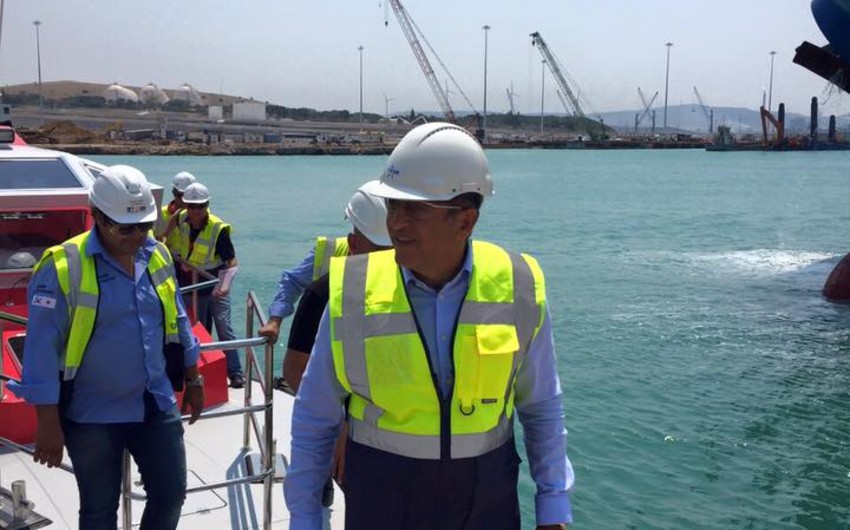 Türkiyədə Star neft emalı zavodu üçün limanın inşasına başlanılıb