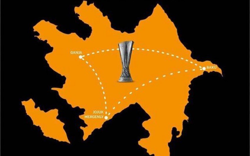 UEFA Europa League trophy on tour to Azerbaijani regions