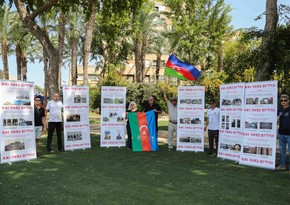 Protests against Armenian provocations staged in Israel