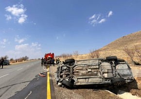 Ordubadda yol qəzası baş verib, bir ailənin 4 üzvü xəsarət alıb